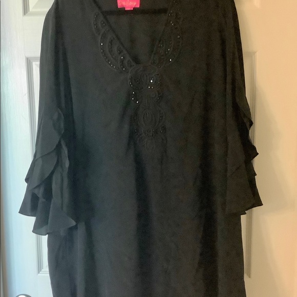 black dress with bow back Velvet Strapless Evening in Number Shoe size:41 Womens Black Dri-FIT ADV